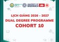 Lịch giảng 2026-2027, Dual Degree Programme, Cohort 9